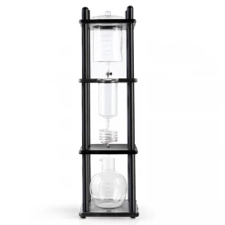 Cold Brewers Yama 25 Cup Cold Drip Maker Straight Black Wood Frame (100oz)