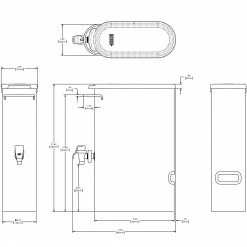 Brewers BUNN TDO-N-3.5 Iced Tea & Coffee Dispenser W/ Lift Handle