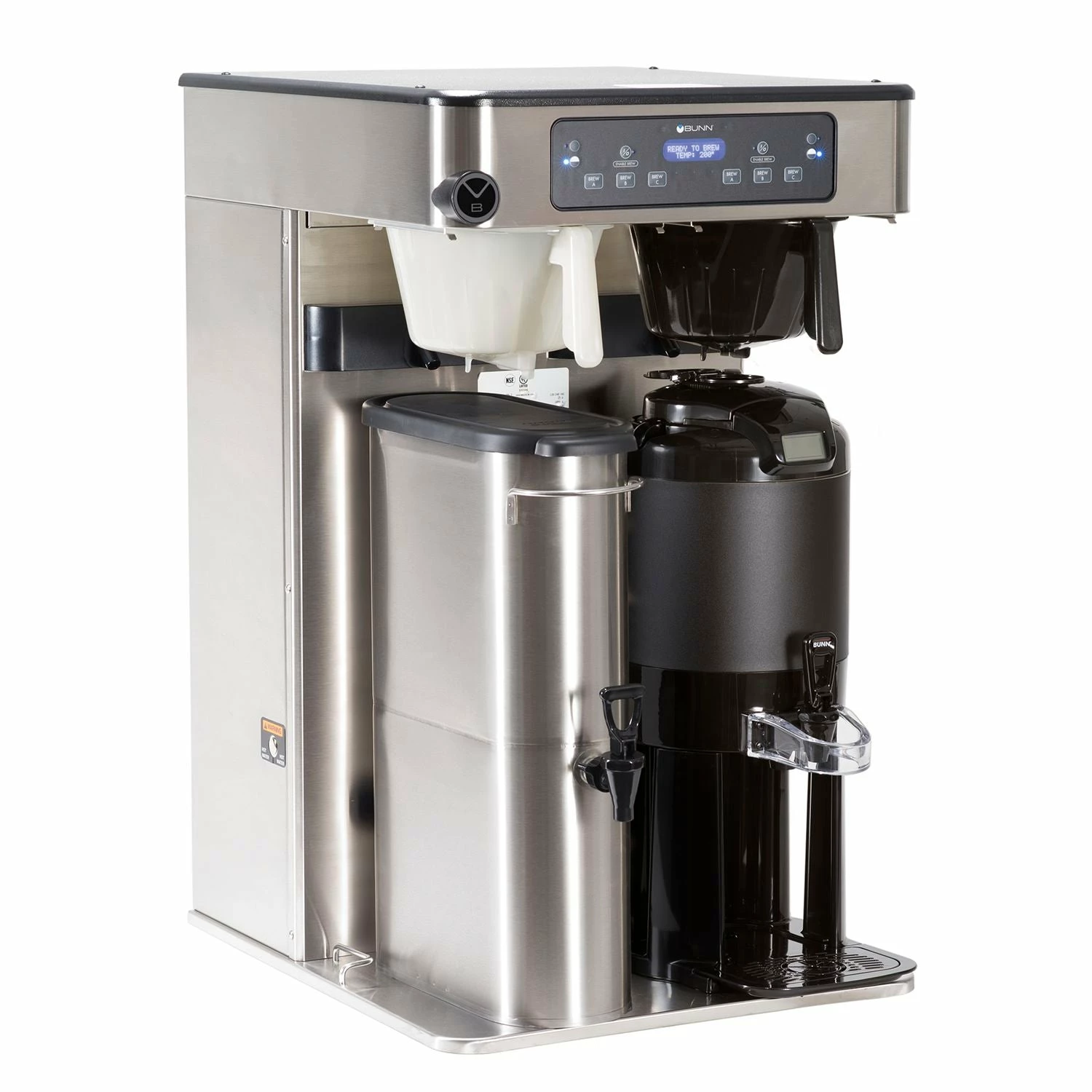 Brewers BUNN ITCB Twin HV Tea & Coffee Brewer W/ Display Group 1 Brewers BUNN ITCB Twin HV Tea & Coffee Brewer W/ Display Group