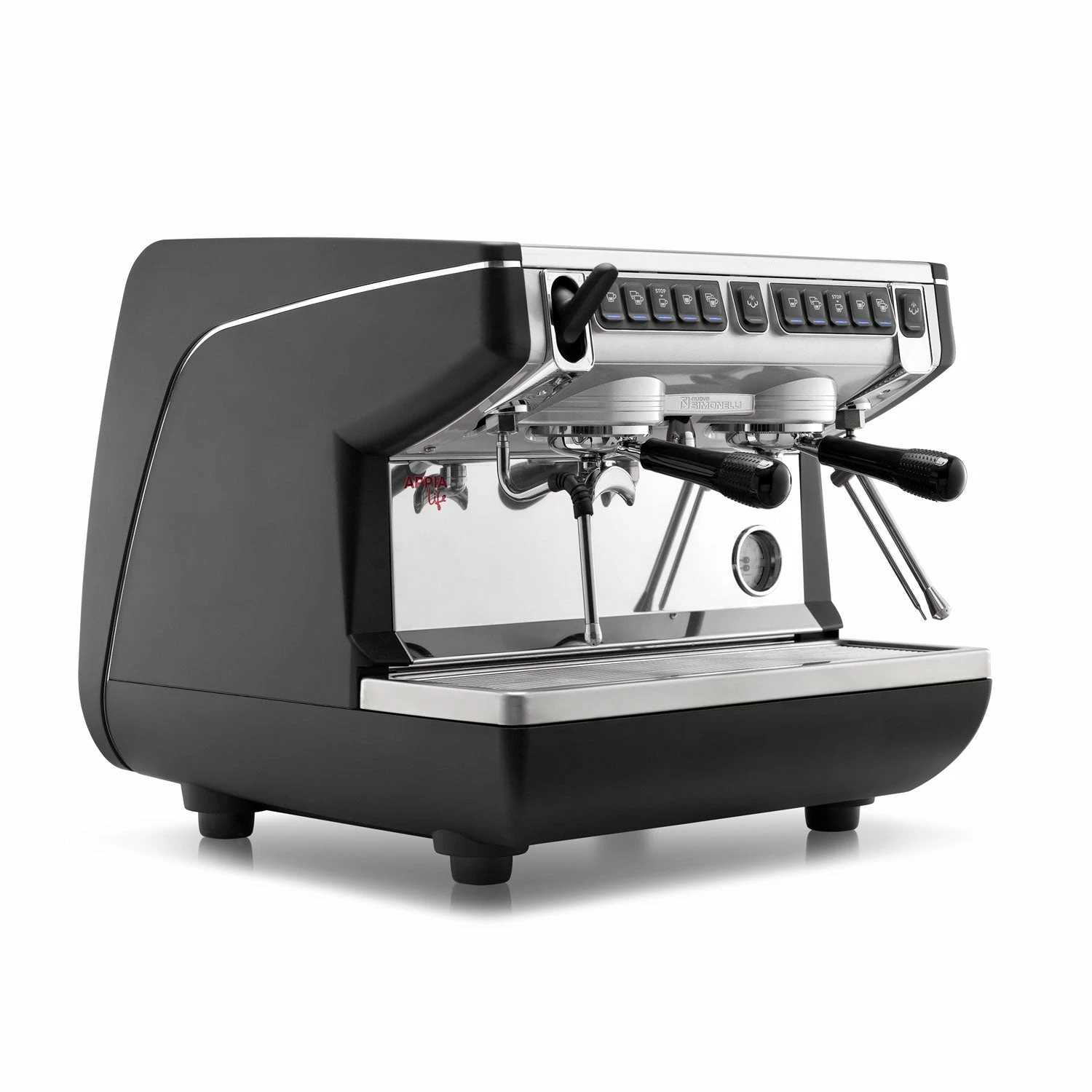 Equipment Nuova Simonelli Appia Life Compact 2 Group Volumetric Espresso Machine - 220v W/ Autosteam 1 Equipment Nuova Simonelli Appia Life Compact 2 Group Volumetric Espresso Machine - 220v W/ Autosteam