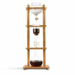 Yama 6-8 Cup Cold Drip Tower Bamboo Straight Frame (32oz)