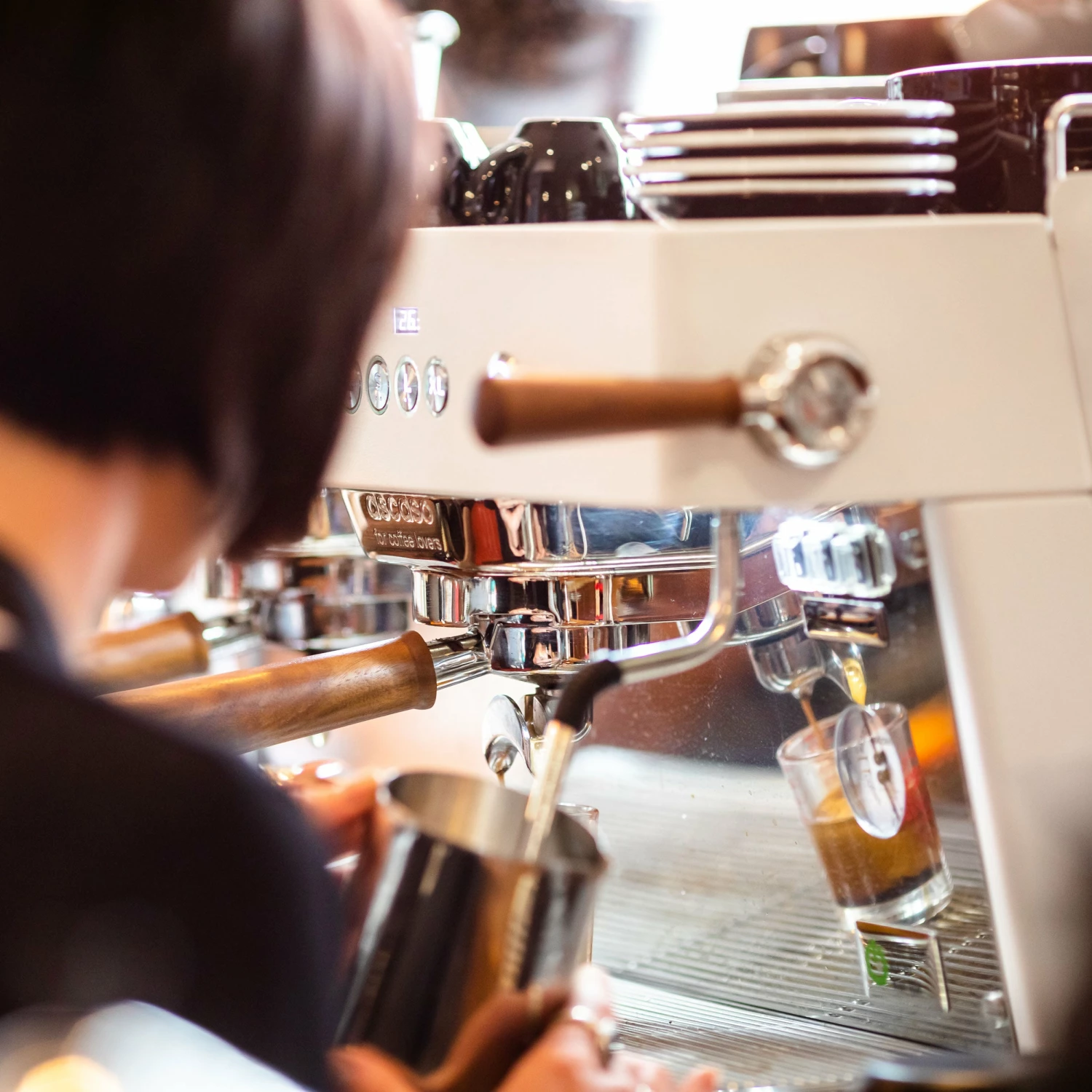 Equipment Ascaso Barista T Plus, Automatic 2 Group Espresso Machine, With Thermodynamic Technology (White) 6 Equipment Ascaso Barista T Plus, Automatic 2 Group Espresso Machine, With Thermodynamic Technology (White)