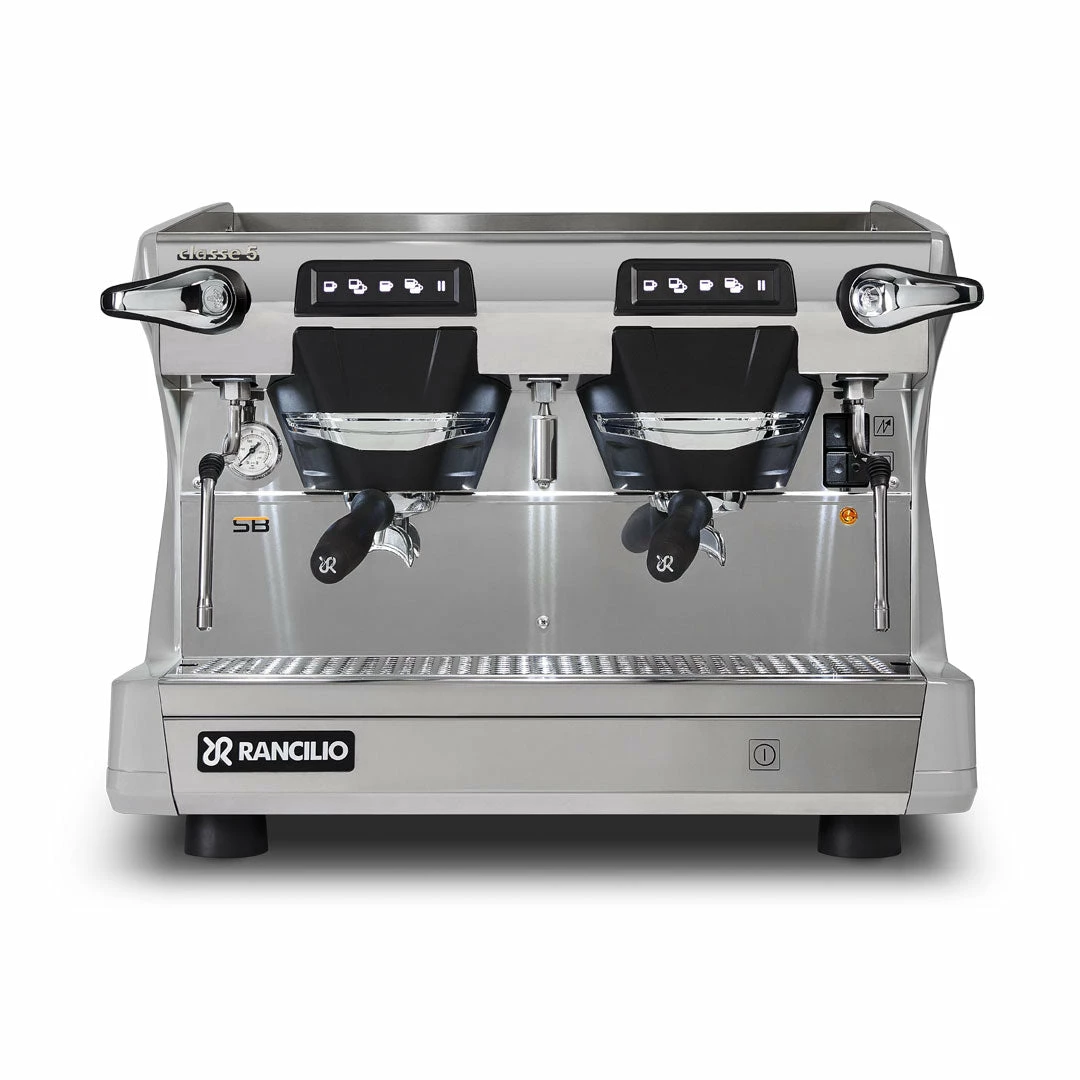 Rancilio Classe 5 USB 2 Group Compact Volumetric Espresso Machine - Grey 1 Rancilio Classe 5 USB 2 Group Compact Volumetric Espresso Machine - Grey