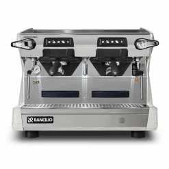 Rancilio Classe 5 USB 2 Group Compact Tall Volumetric Espresso Machine - Ice White Equipment