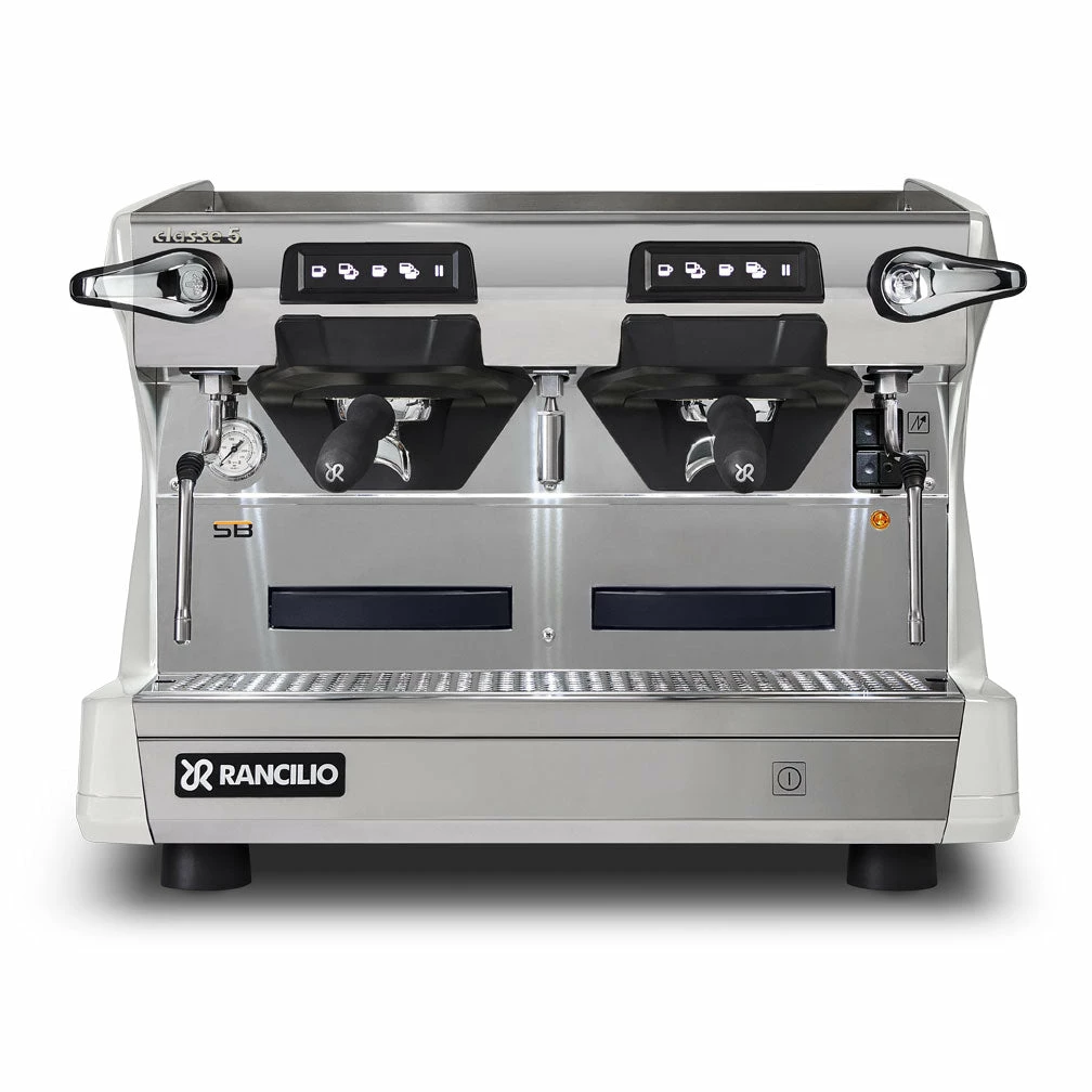 Rancilio Classe 5 USB 2 Group Compact Tall Volumetric Espresso Machine - Ice White Equipment 1 Rancilio Classe 5 USB 2 Group Compact Tall Volumetric Espresso Machine - Ice White Equipment