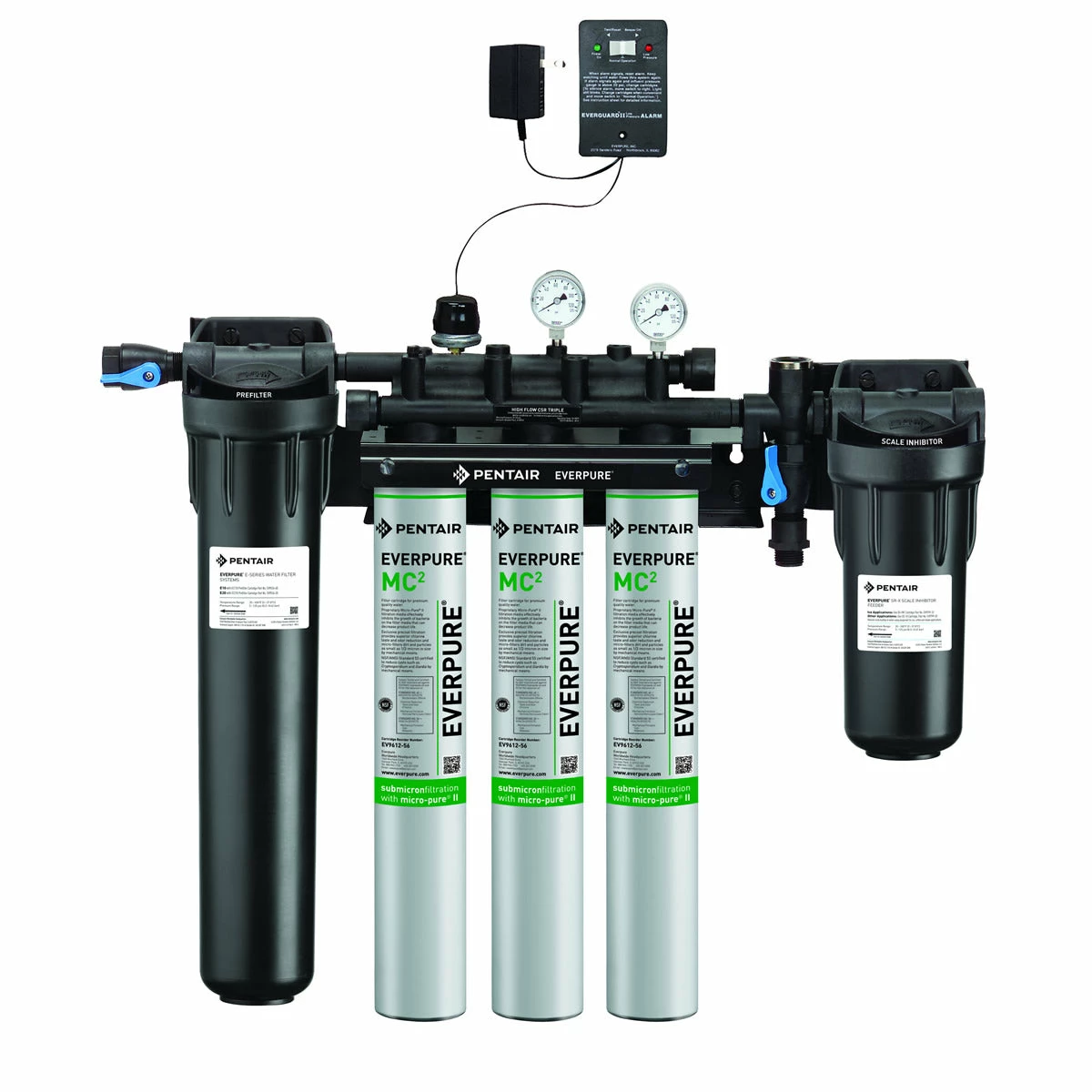 Water Filtration Everpure High Flow CSR Triple Head Water Filter Kit (Special Order Item) 1 Water Filtration Everpure High Flow CSR Triple Head Water Filter Kit (Special Order Item)