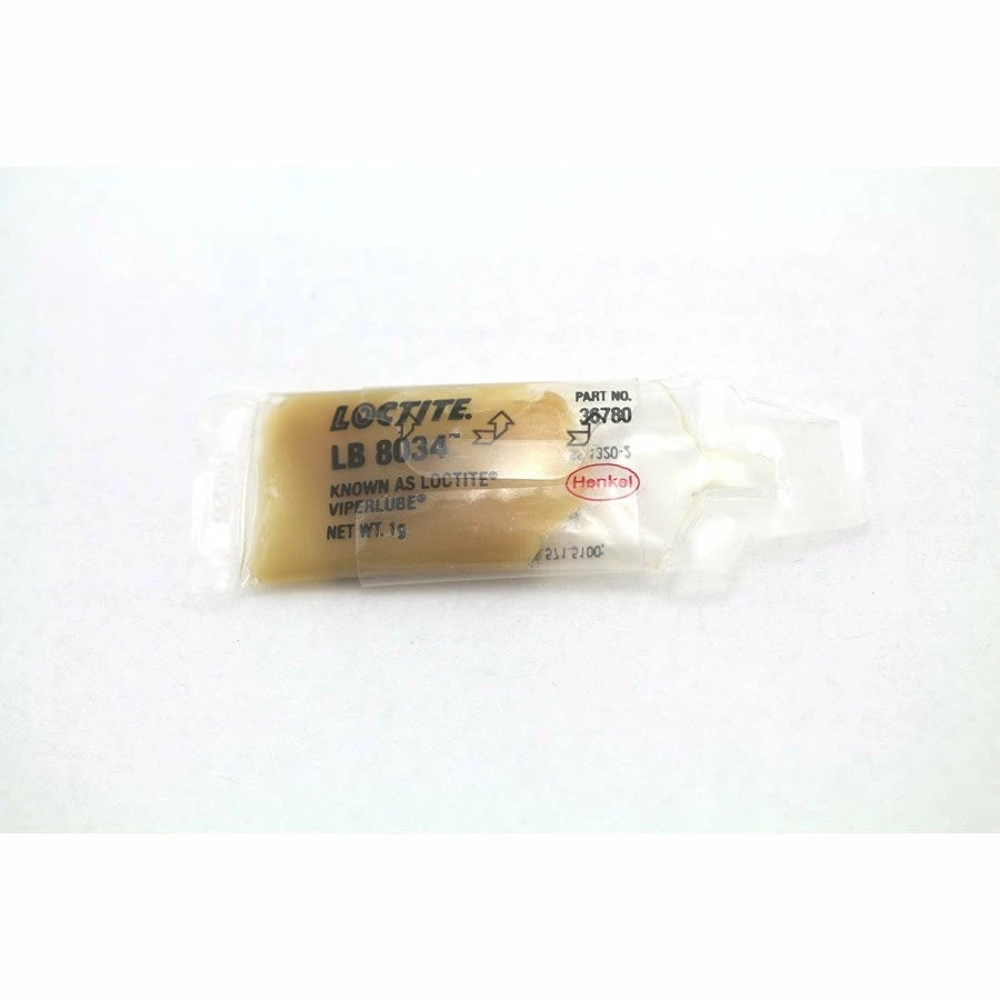 Loctite® LB 8034 White Grease - Food Grade 1cc Pouch Parts 1 Loctite® LB 8034 White Grease - Food Grade 1cc Pouch Parts