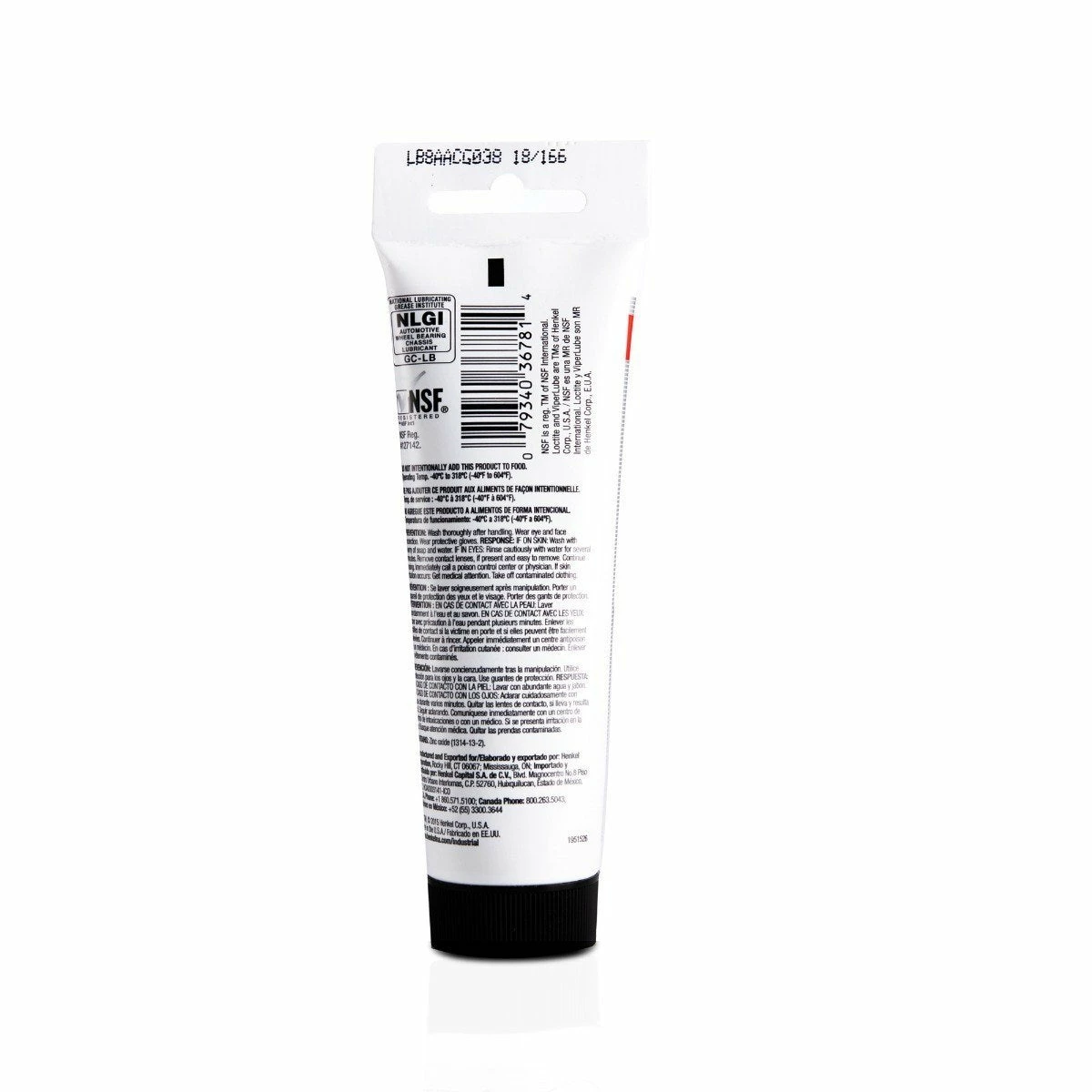 Loctite® LB 8034 White Grease - Food Grade 3oz Tube 2 Loctite® LB 8034 White Grease - Food Grade 3oz Tube