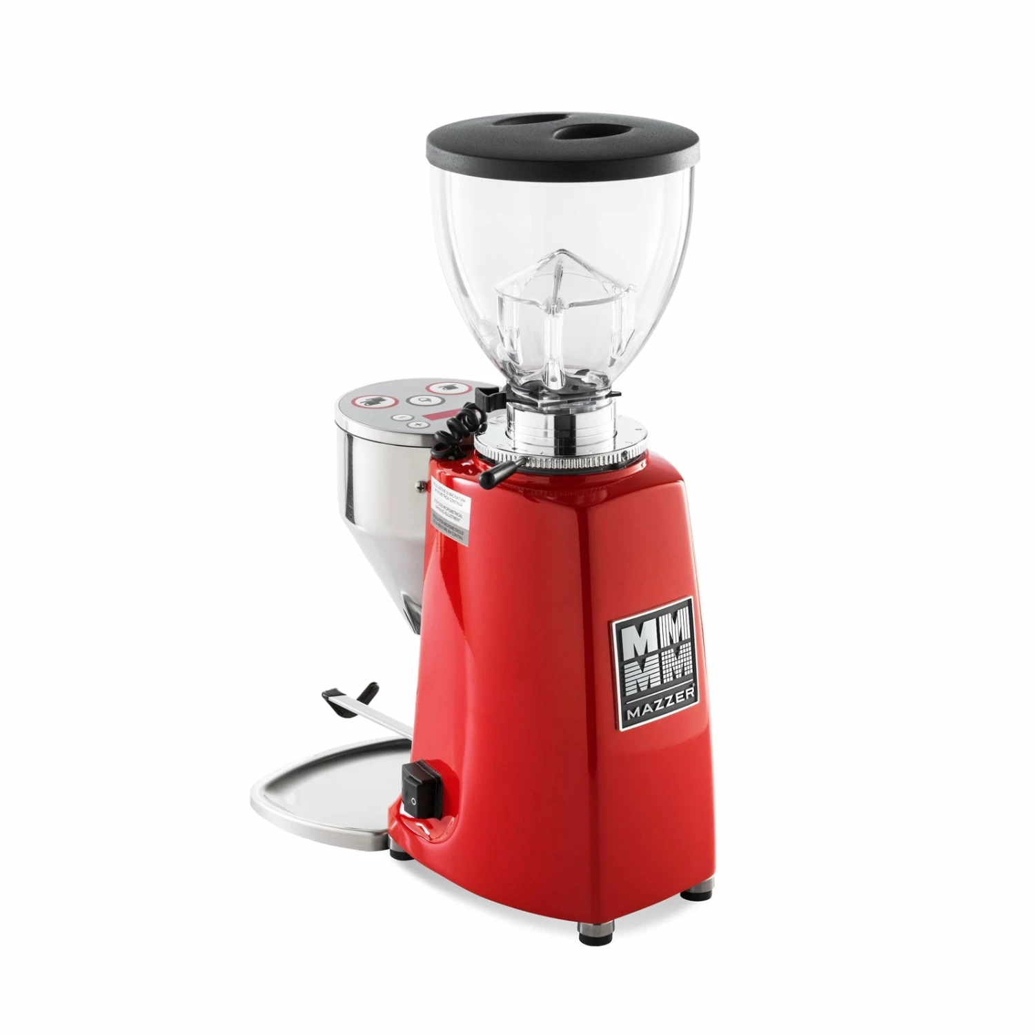 Grinders Mazzer Mini Electronic A Commercial Espresso Grinder - Red 2 Grinders Mazzer Mini Electronic A Commercial Espresso Grinder - Red