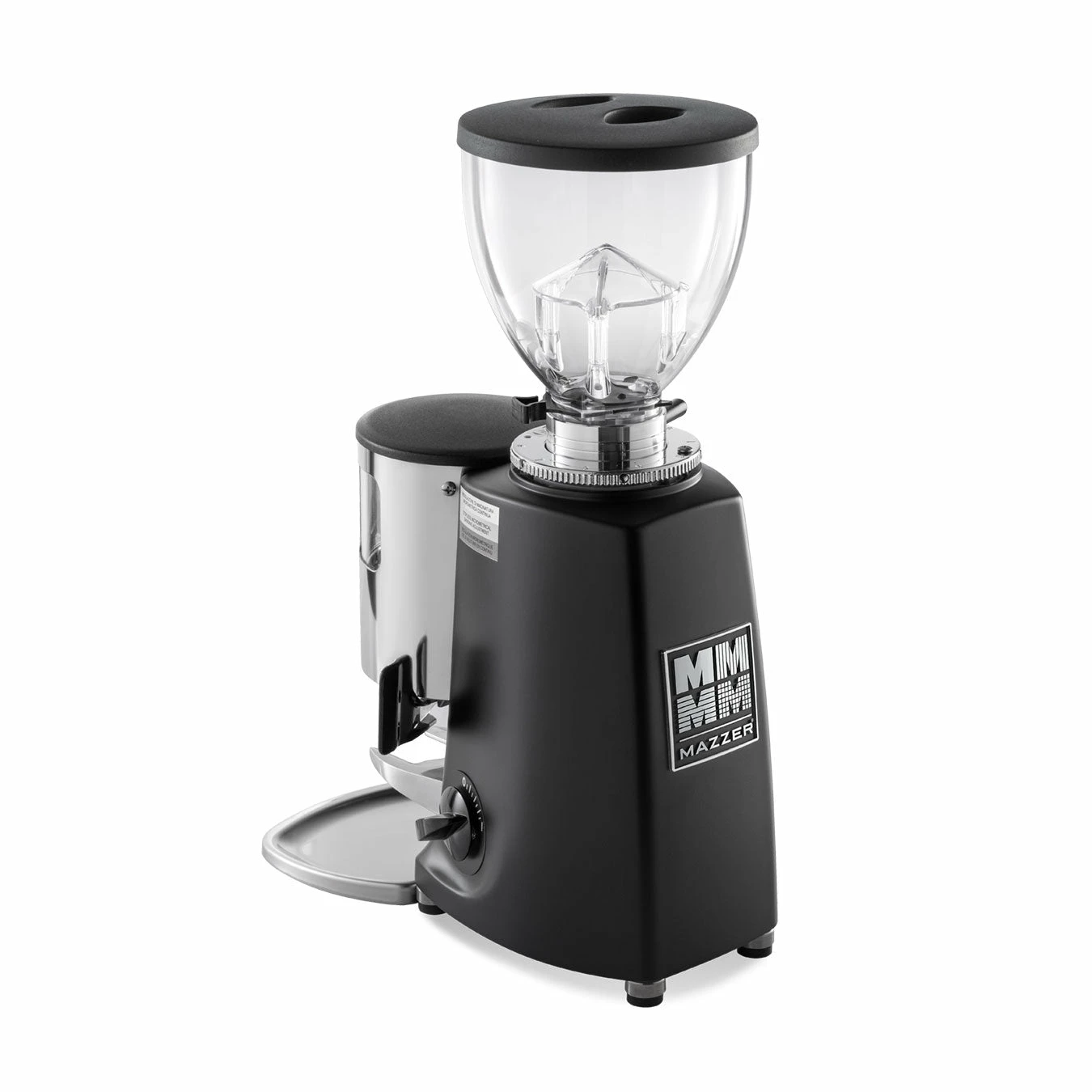 Mazzer Mini W/ Timer Switch Commercial Espresso Grinder - Black 2 Mazzer Mini W/ Timer Switch Commercial Espresso Grinder - Black