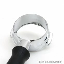 La Marzocco OEM Bottomless Portafilter - Factory Cut, Logo Embossed, Rubber Handled 5 La Marzocco OEM Bottomless Portafilter - Factory Cut, Logo Embossed, Rubber Handled