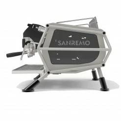 Sanremo Café Racer Naked 2 Group Volumetric Espresso Machine - Steel/Black