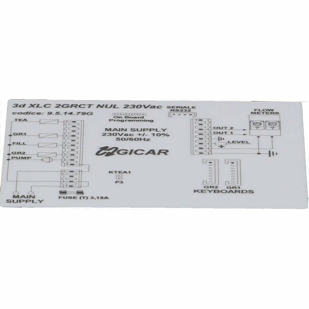 Espresso Parts La Pavoni Bar/Pub Two Group Control Unit (Special Order Item) 3 Espresso Parts La Pavoni Bar/Pub Two Group Control Unit (Special Order Item)