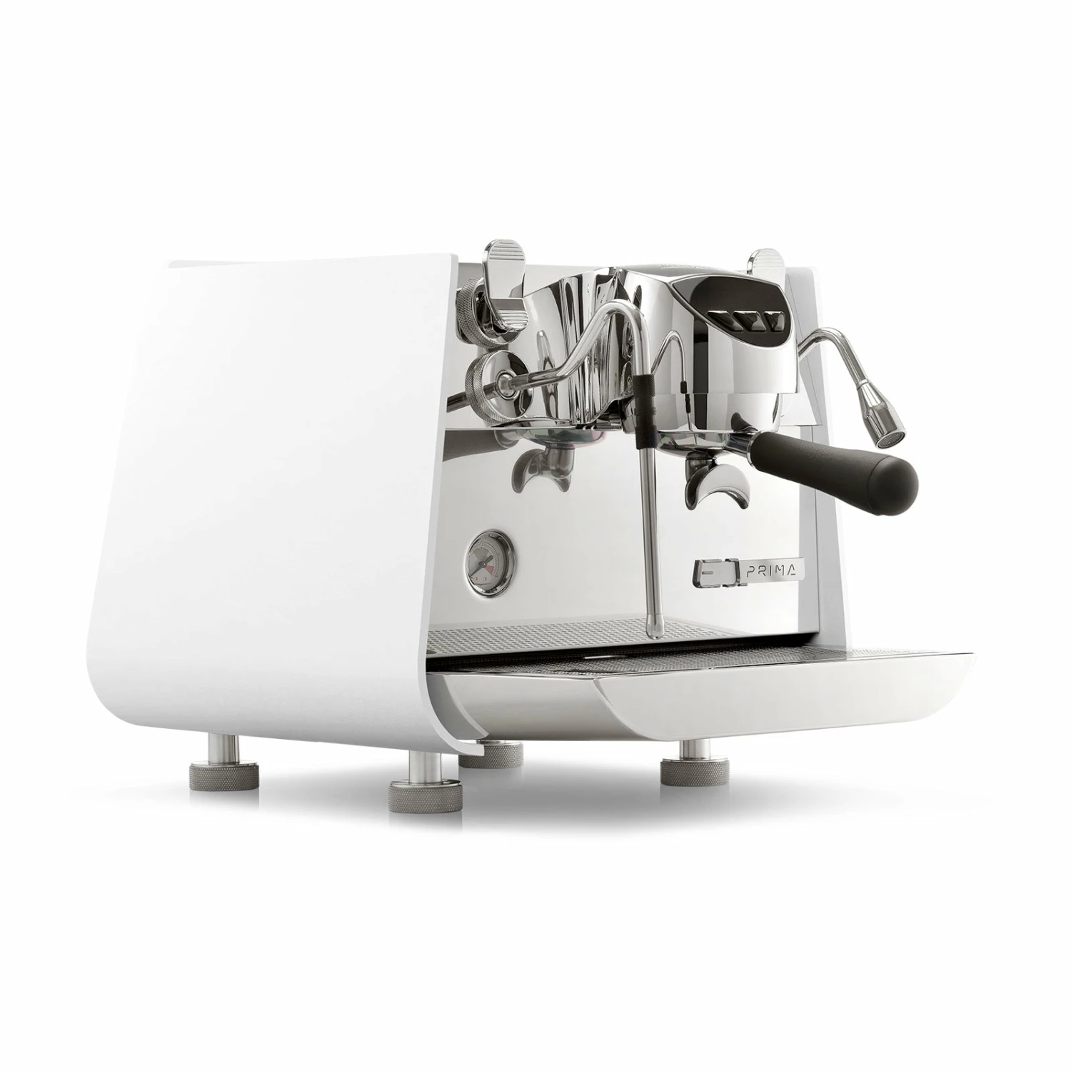 Victoria Arduino E1 Prima Espresso Machine - Matte White 1 Victoria Arduino E1 Prima Espresso Machine - Matte White