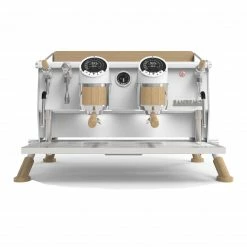 Sanremo Café Racer 2 Group Volumetric Espresso Machine - White Wood Slim Equipment