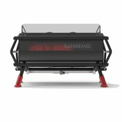 Sanremo Café Racer Naked 2 Group Volumetric Espresso Machine - Black/Red 5 Sanremo Café Racer Naked 2 Group Volumetric Espresso Machine - Black/Red