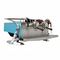 Slayer Steam LP 2 Group Volumetric Espresso Machine - Turquoise Blue Equipment