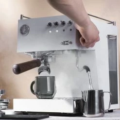 Ascaso Steel UNO Programmable Espresso Machine W/PID Controller, Single Thermoblock, 120V (White) Equipment