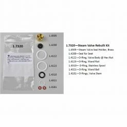 Synesso Rebuild Kit For Steam Valve With Seat Holder W/o Pin Hole 8-10