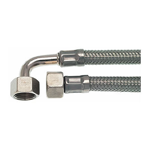 Nuova Simonelli 3/8" F 90° X 3/8" F 100 Cm Stainless Steel Supply Line (Special Order Item) 1 Nuova Simonelli 3/8" F 90° X 3/8" F 100 Cm Stainless Steel Supply Line (Special Order Item)